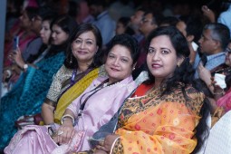 Our happy faces at the event