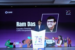 Ram Das, Country Director of CARE Bangladesh during his speech