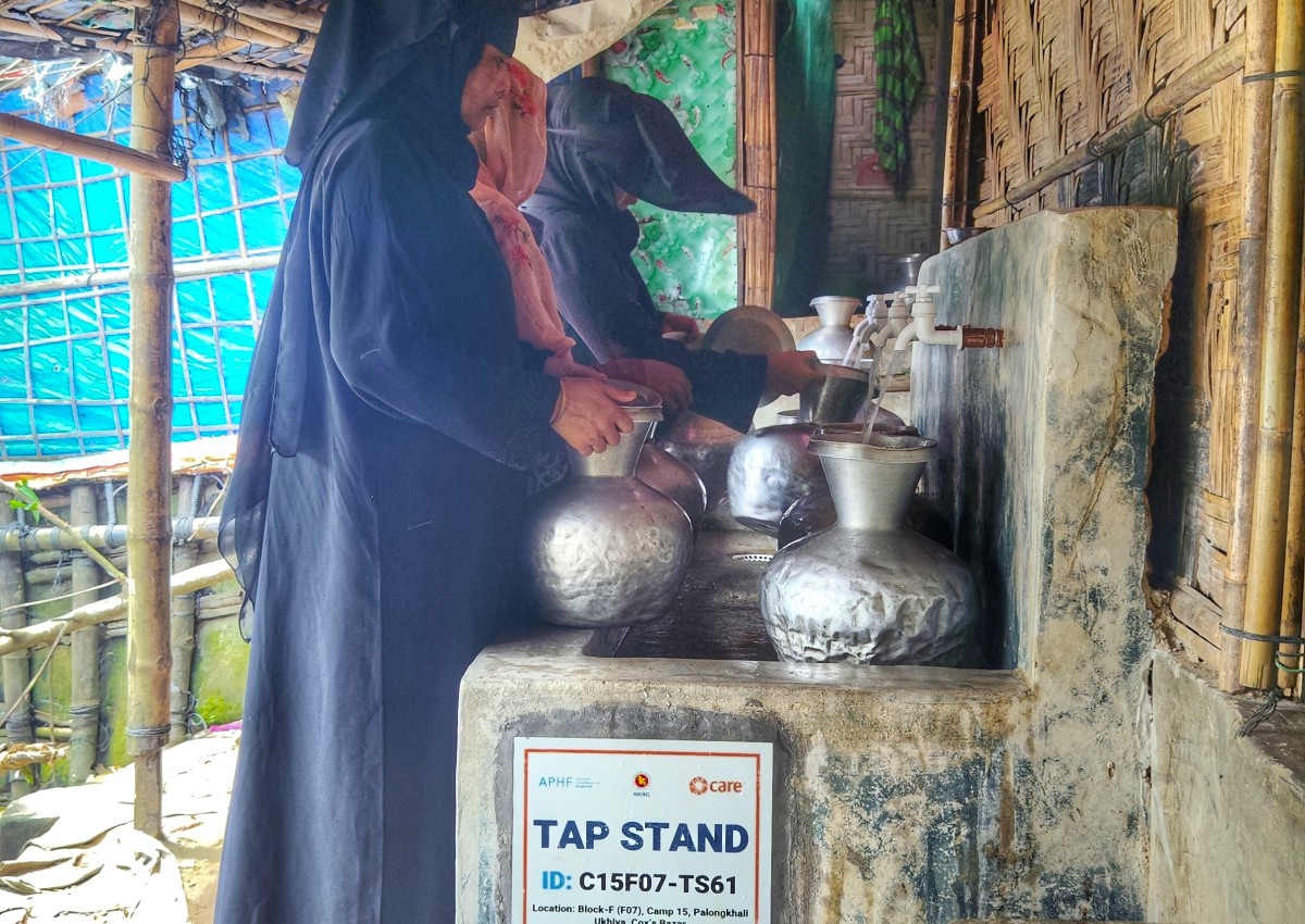 Bringing Safe Water Closer to Home: Improving Daily Life for Rohingya Families