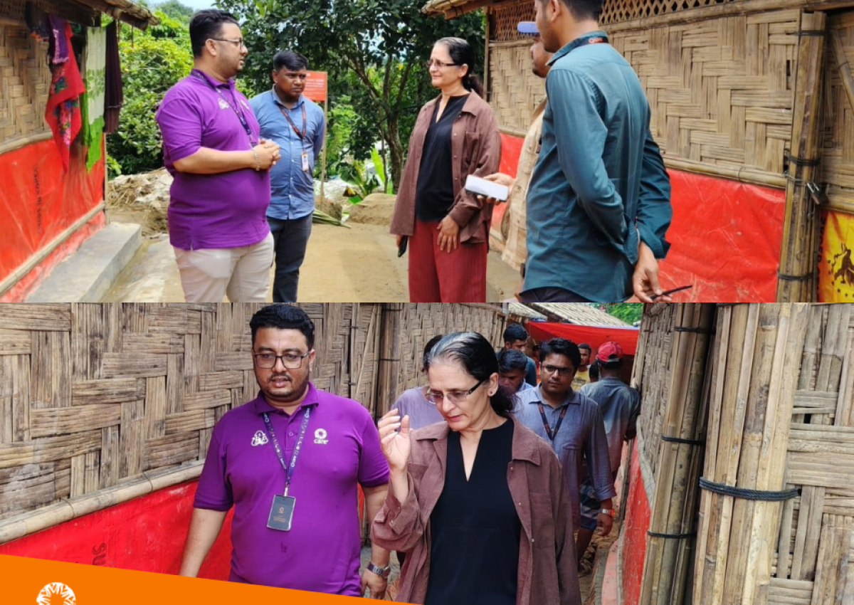 U.S. Department of State Visits CARE’s OCHA-Supported Initiatives in Rohingya Camp 15