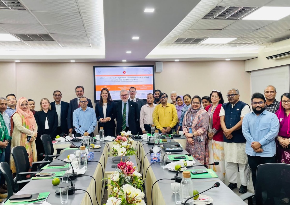 Strengthening Nutrition Partnerships: UK APPG Delegation Engages with SUN Movement Bangladesh
